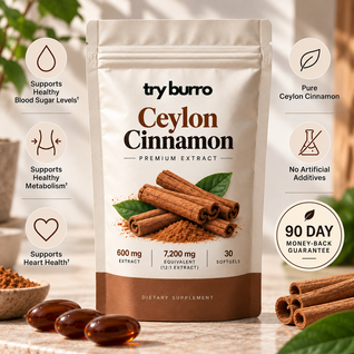 Ceylon Cinnamon 7200mg Equivalent With MCT Oil