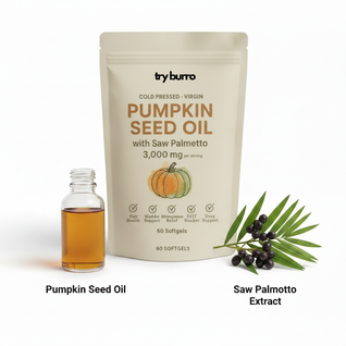 Try Burro™- Pumpkin Seed Oil With Dual DHT Technology
