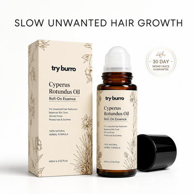 StayBare™ - Cyperus Rotundus Oil for Slowing Unwanted Hair Growth