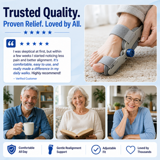 Bun-ease™ - Bunion Corrector for Pain Relief & Straightening