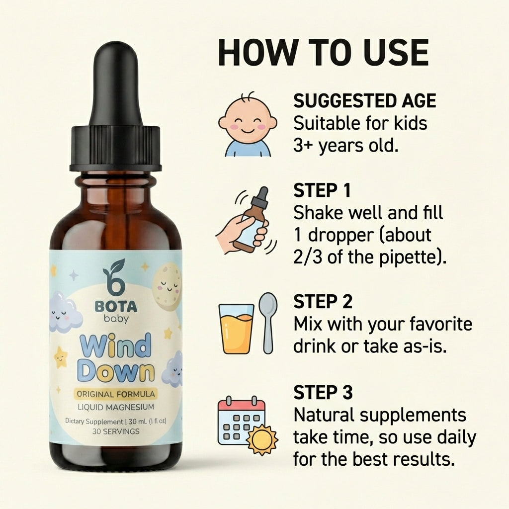 Bota Baby™ - Wind Down Drops For Hyperactive & Moody Kids